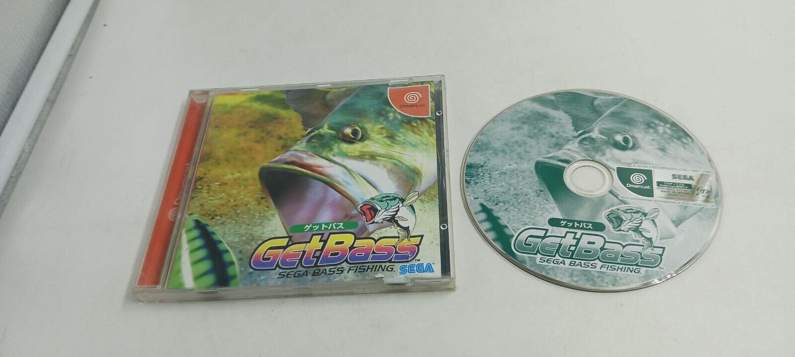 Jeu Sega Dreamcast Sega Bass Fishing JAP