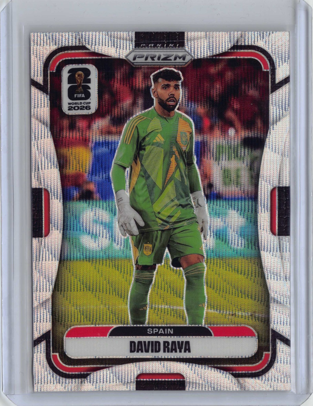 2026 Panini Prizm FIFA World Cup #83 David Raya Wave Prizms
