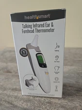 Healthsmart Talking Infared Ear & Forehead Thermometer New In Box