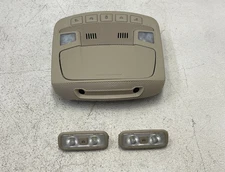 17-20 Lincoln Continental Front & Rear Overhead Dome Light Lamp Set 1589 OEM