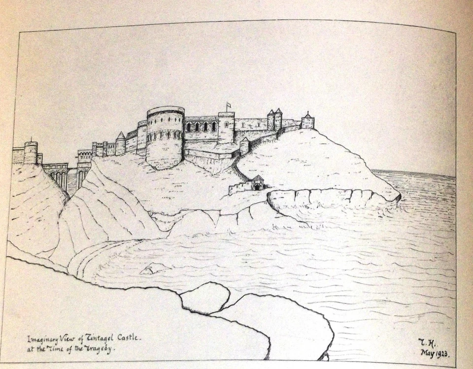 Томас Харди / Знаменитая трагедия королевы Корнуолла в Тинтагеле 1-е издание 1923 - Изображение 3 из 4