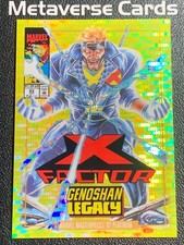 2024 Skybox Marvel Masterpieces '92 Platinum Seismic Gold #35-V Havok 42/92