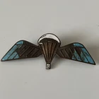 WW2 British Parachute Regiment Sweetheart Brooch Brass Enamel C-Clasp