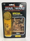 Paploo Ewok  W/Coin Star Wars POTF 92 Back Vintage Kenner 1984  MINTY Last 17