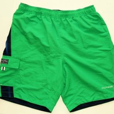 Tommy Hilfiger L Green  Blue Swim/Board Shorts SUPER CLEAN