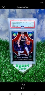 2019 Panini Chronicles Red Luka Doncic Mavericks Lakers /149 PSA 10 2nd Year