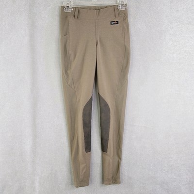 Kerrits Pants Womens Small Brown Equestrian Riding Jodhpur Knee Patch Breeches