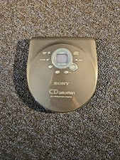 TESTED WORKS Sony CD Walkman D-EJ711 Black Portable CD Player G-Protection