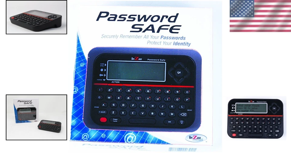 Password Safe for 400 Accounts, Backlit Screen - Image 2 of 4