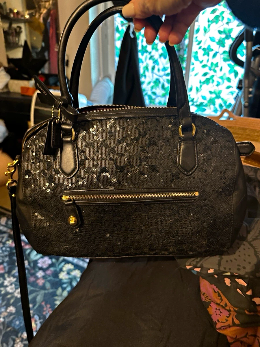 25+ Coach Sequin Black Bags & Handbags for Women for sale