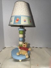Classic Disney Winnie The Pooh Nursery Electric Lamp And Shade 14  High Works