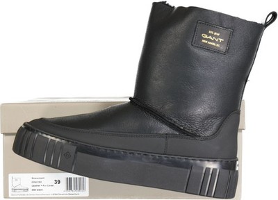 NEU! GANT Damen Stiefel Snowmont, 23541162 schwarz, Gr. EUR 39
