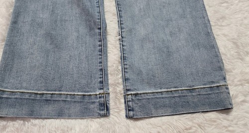 Cabi Palm Beach kurze Knopfleiste blaue Jeans Größe 12 34 x 26 - Bild 4 von 15