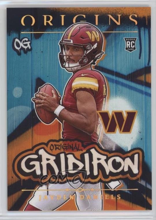 2024 Panini Origins Original Gridiron Jayden Daniels #7 16wc