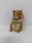 Vintage 2000 TY Beanie Baby PELLET Hamster Stuffed Animal Plush Toy 5" NWT
