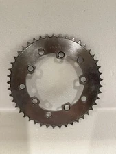 Pro Neck 45T Old School 80's BMX Chainring Chrome