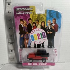 BEVERLY HILLS 90210 1994 Jeep Wrangler Normal Wheels Greenlight Hollywood 2022