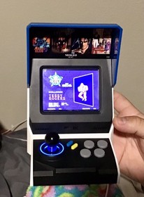 SNK 40th Ann. NEOGEO MINI Arcade Console, 3.5" Screen with 40 Classic Bundle