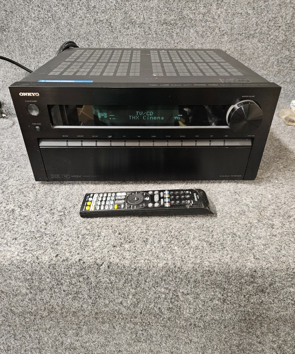 Onkyo TX-NR1009 9.2 Channel Video & Audio Receiver | eBay