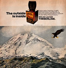 1970 English Leather Timberline Advertisement Vintage Men's Cologne F15Q
