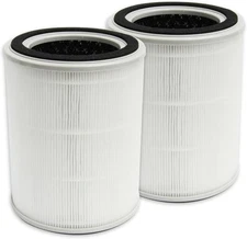 TPFF001 Replacement Filters Compatible with TOPPIN Comfy Air C2 Air Purifier