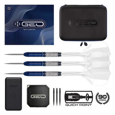 24 GRAM HARROWS GEO 01 PARALLEL 90% TUNGSTEN STEEL TIP DARTS WITH QUICK POINT