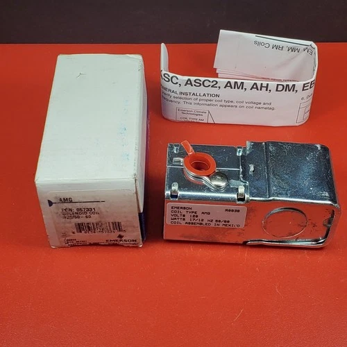 EMERSON 057331 Solenoid Coil AMG 120/50 - 60hz 120v NOS
