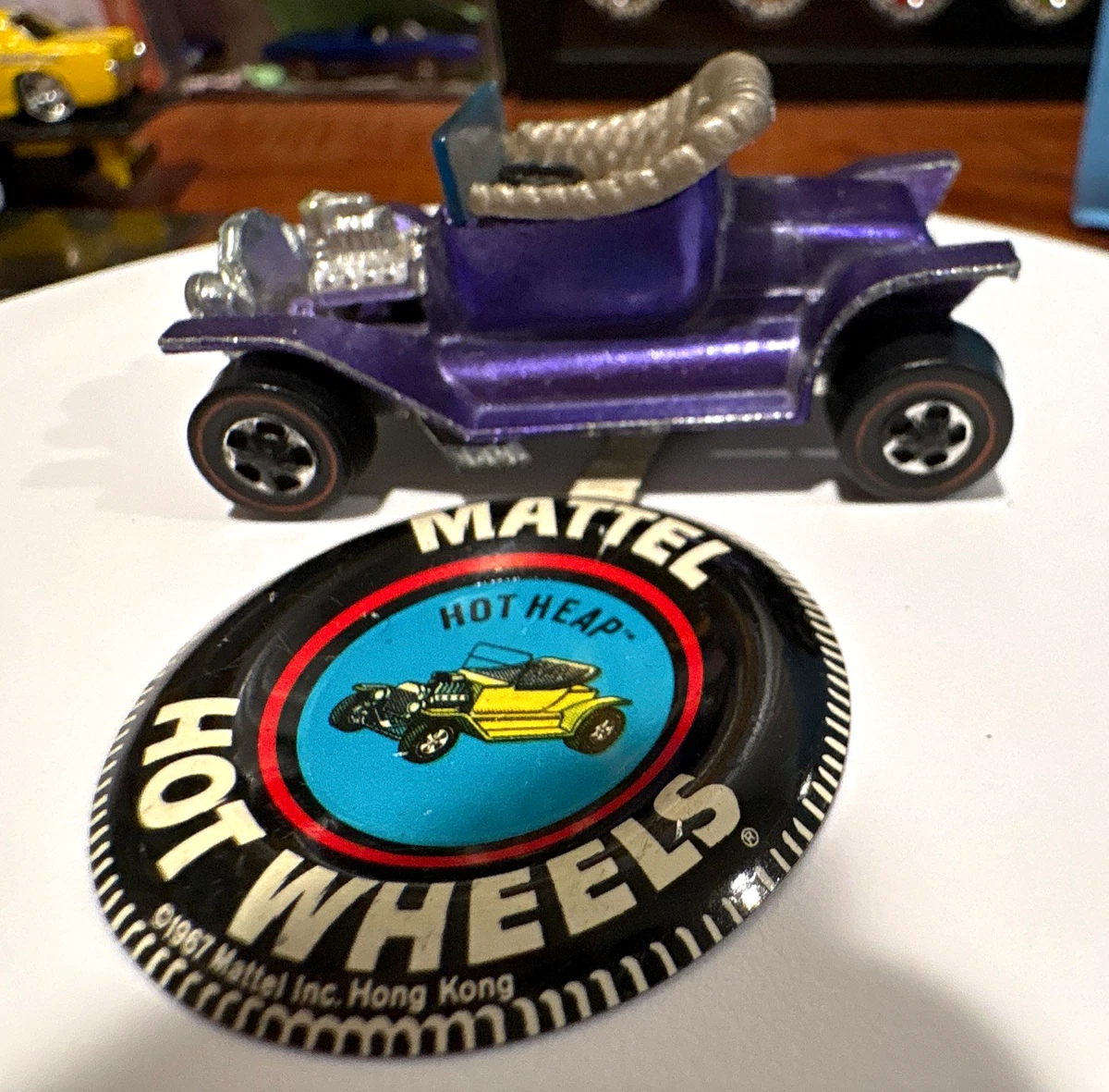 Hot Wheels Redlines Blue 1967 Year of Manufacture Vintage