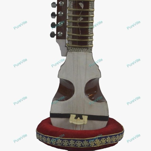 Professional Quality Esraj Indian Classical Musical Tun Wood Instrument Right Ha - Picture 8 of 23