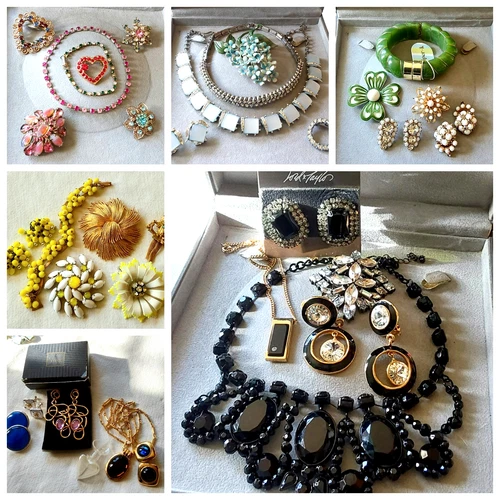 Vintage Costume Jewelry Lot Juliana Rhinestones Pearls Bogoff Juliana J Rivers