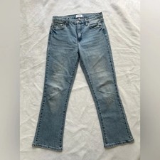Pistola Lennon High Rise Crop Bootcut Jeans 27 Murray Wash Organic Cotton