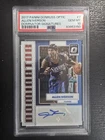 Allen Iverson 2017 Panini Donruss Optic Dominator Signatures Auto /49 PSA 10