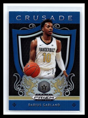   DARIUS GARLAND 2019 PRIZM CRUSADE BLUE  RC # 23