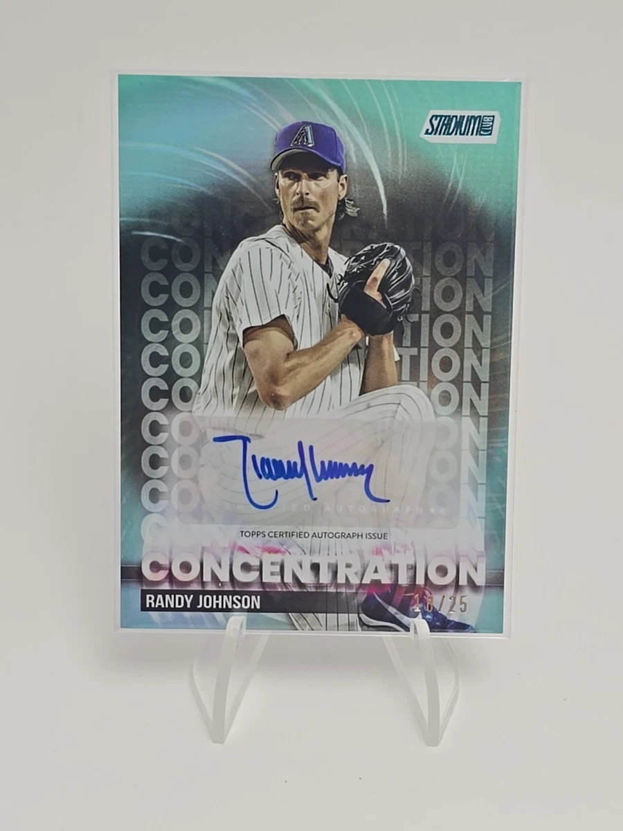 Randy Johnson Arizona Diamondbacks Baseball Autographed Sports