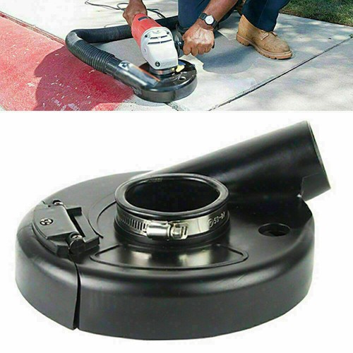 Cubierta de cubierta para amoladora de polvo al vacío de 7" para amoladora angular amoladora manual convertible nueva - Imagen 10 de 23