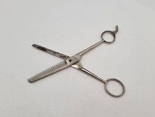 Vintage Solingen GERMANY Thinner Chunker Hair Scissors 6" Barber Tool