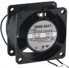 NMB Technologies 2412PS-12W-B30 Axial Fan 