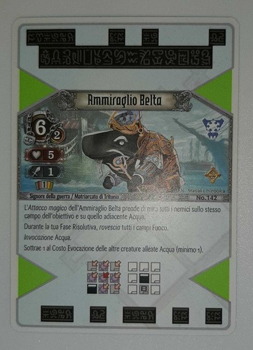 The Eye Of Judgment - Admiral Belta - No. 142 Series 2 ITA