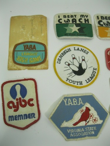 COLECCIÓN DE COLECCIÓN DE PARCHES DE BOLOS SURTIDOS DE VIRGINIA 15 PIEZAS - Imagen 2 de 4