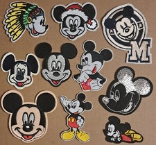 Mickey Mouse Disney 10 ct. embroidered Iron on patch