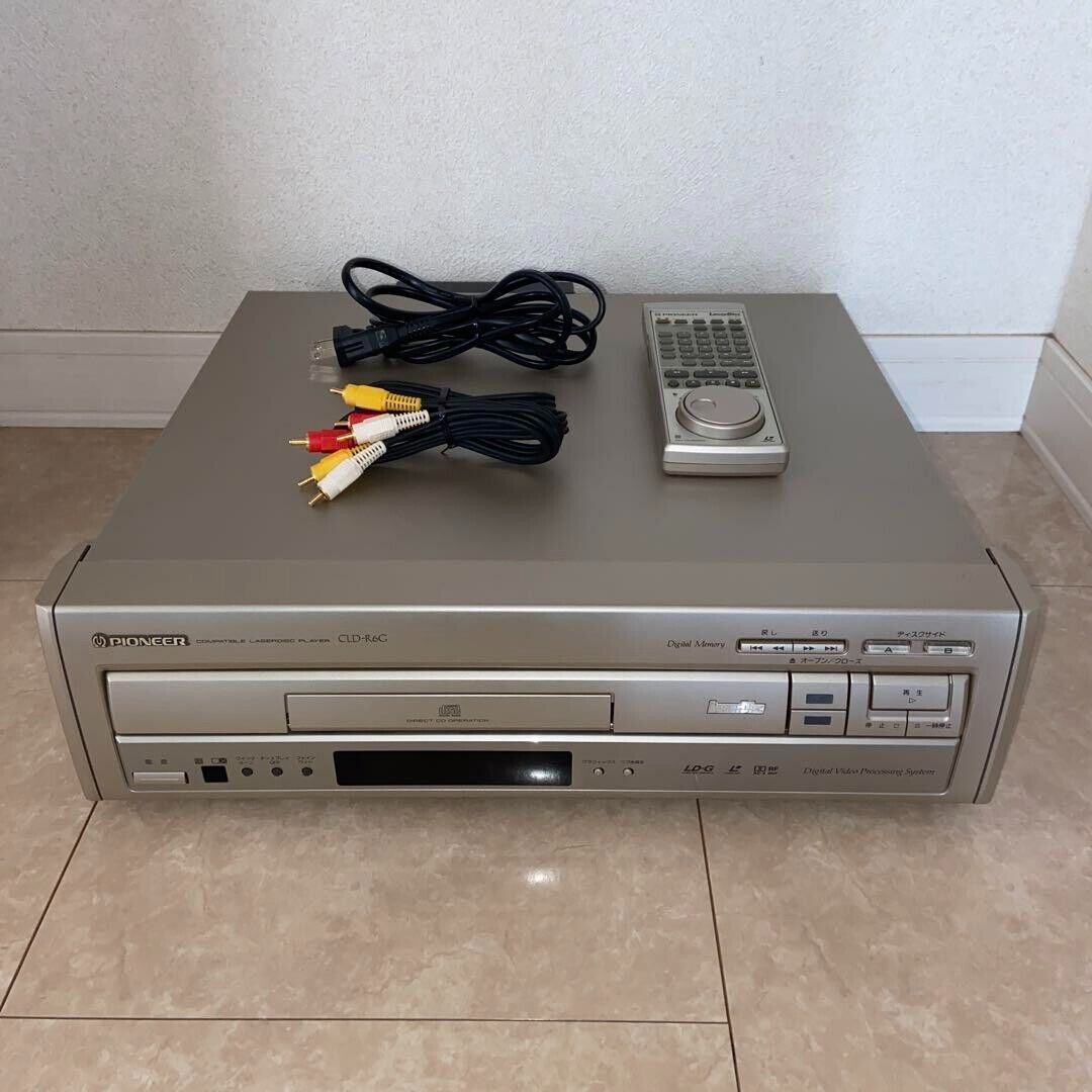 Z-3930)PIONEER LDプレーヤー CLD-R6G ジャンク ※トレイ閉めても開きます。|LDプレーヤー Z-3930)PIONEER LDプレーヤー CLD-R6G ジャンク ※トレイ閉めても開きます。|LDプレーヤー