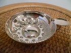 A Vintage French Repousse Silver Plated Tastevin. Vintage French Tastevin