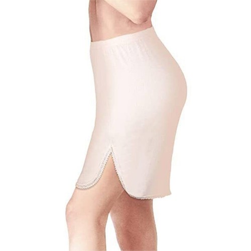 Half Slip for Women Underskirt with Lace Trim Short Mini Skirts Half Slip Dress - Picture 3 of 16