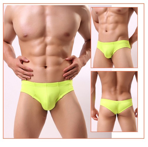 Comfortable Men's Boxer Panties Low Rise Briefs Concave Convex Pouch Underwear - Picture 5 of 17