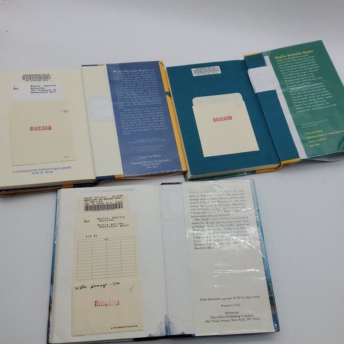 Phyllis Reynolds Naylor Book Lot of 3 Vintage 1990's First Edition Hardbacks - Picture 12 of 12