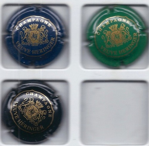 Série de 3 Capsule de champagne VEUVE HERINGER - Afbeelding 1 van 1