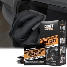 Ceramic Trim Coat Kit for Plastic Car Exterior Restorer Long-Lasting Protection