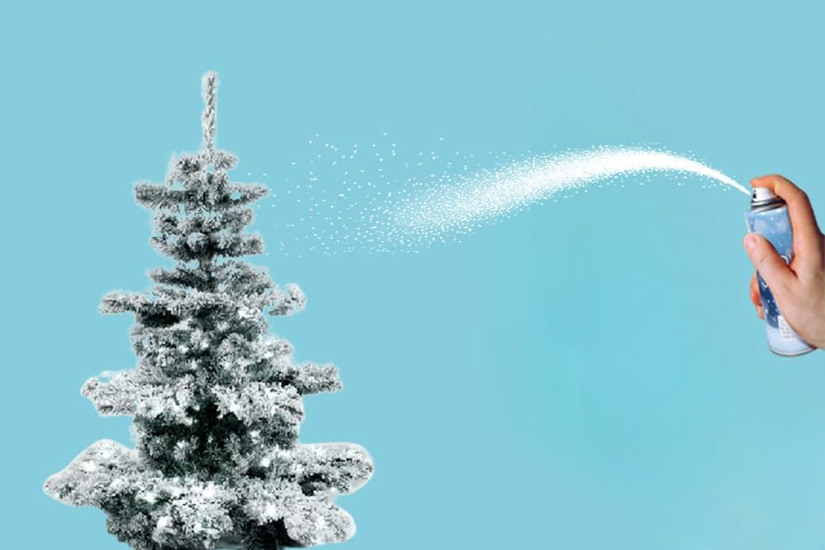 Artificial Snow Spray Set of 2 Cans Ideal for Decorating Christmas Trees, Wind eBay
