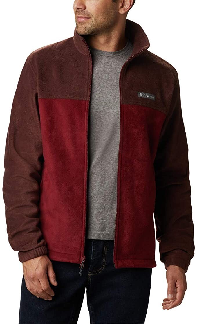 columbia brown fleece