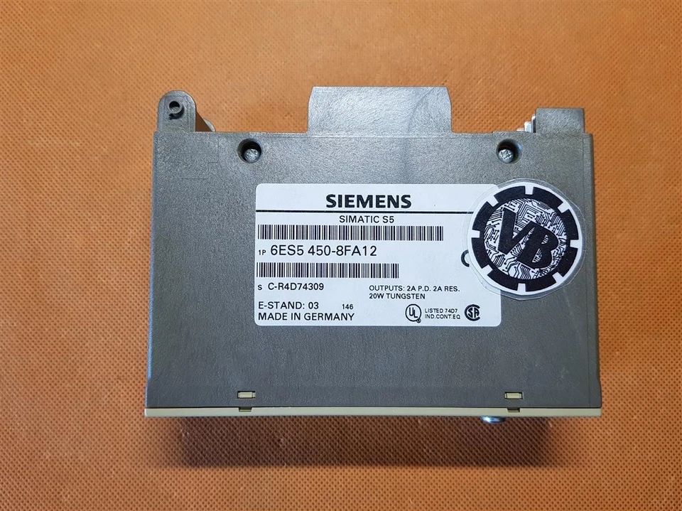 SIEMENS SIMATIC S5 Uscita Digitale 6ES5450-8FA12 6ES5 450-8FA12 - Immagine 2 di 2